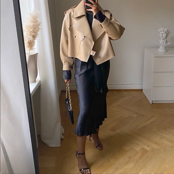 Zara Chain Strap Animal Embossed Bag - Picture 6 of 7